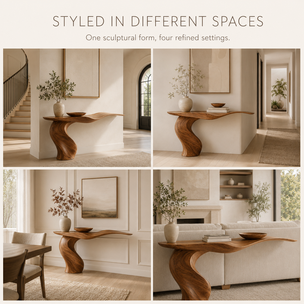 Aurelle Sculptural Console Table - product image 10