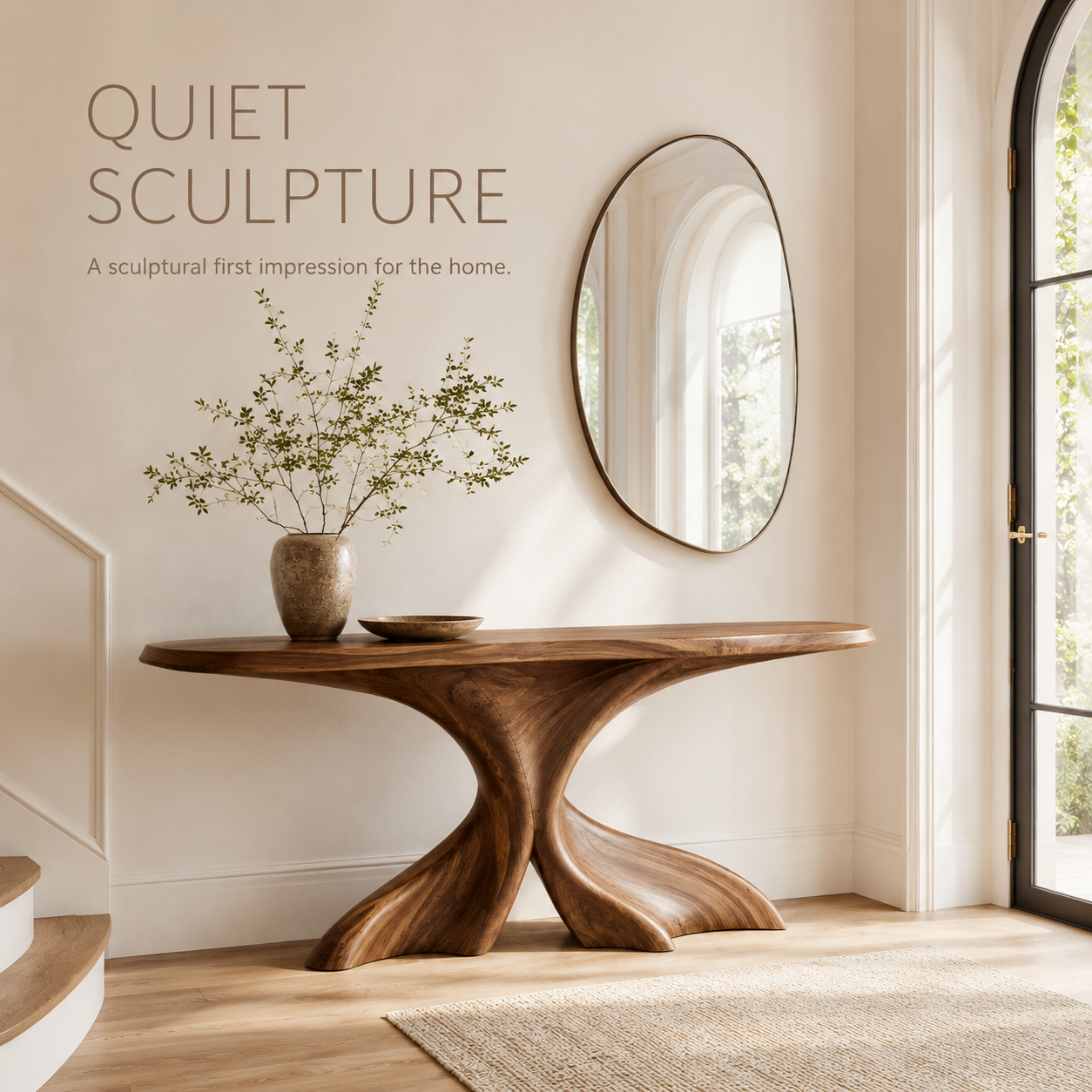 Caldera Organic Hall Console Table - product image 02