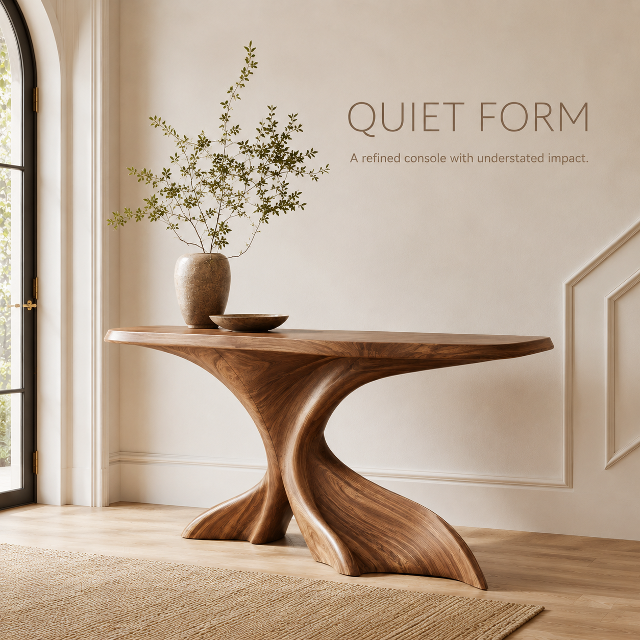 Caldera Organic Hall Console Table - product image 03
