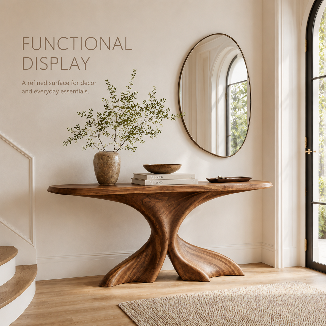 Caldera Organic Hall Console Table - product image 07