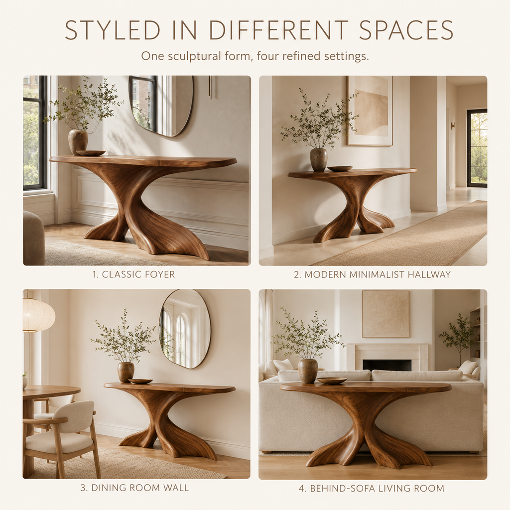 Caldera Organic Hall Console Table - product image 10