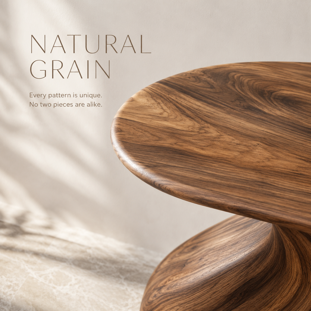 Soren Rounded Wood Console Table - product image 04