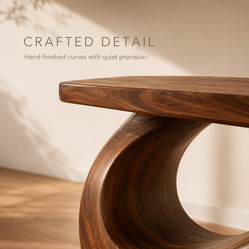 Veyra Soft Curve Console Table - product image 06