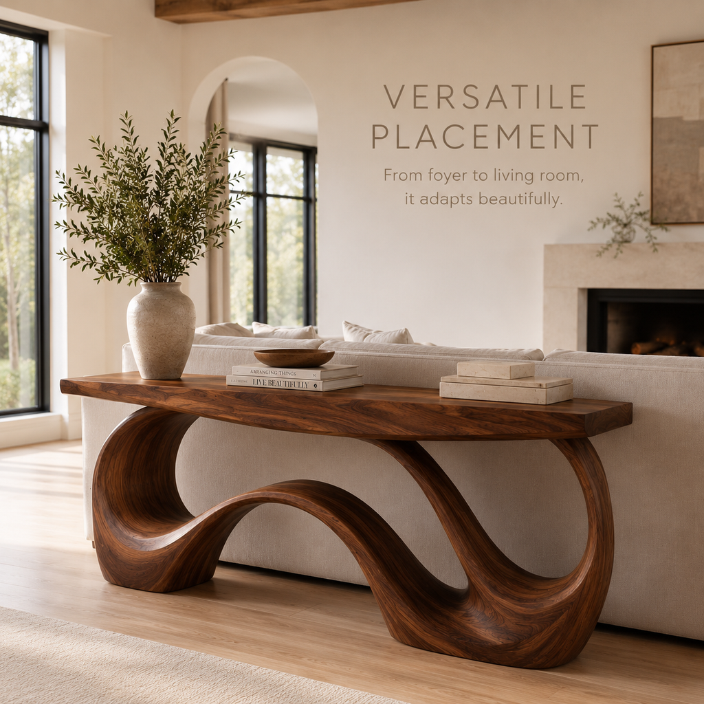 Veyra Soft Curve Console Table - product image 10