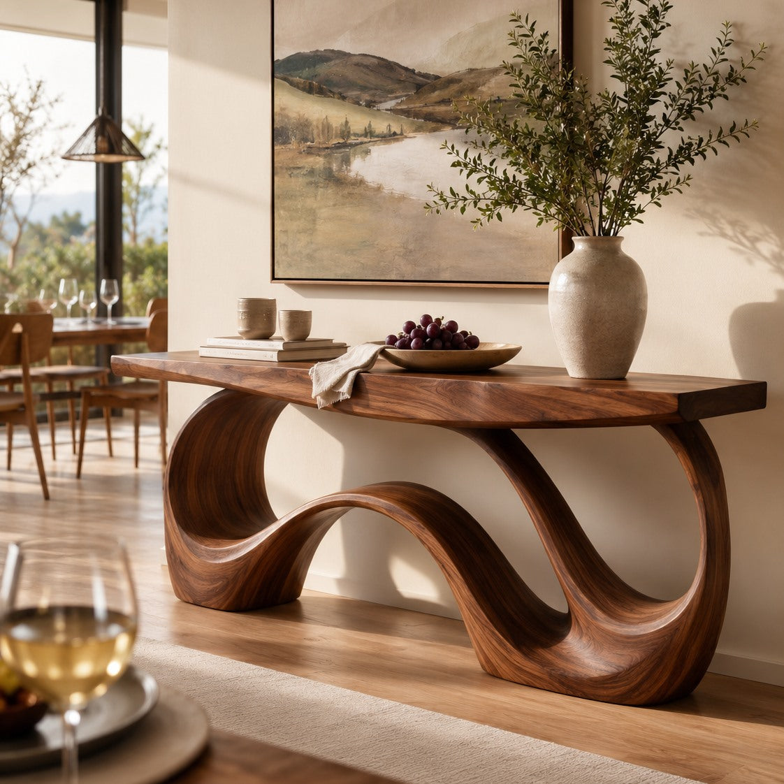 Veyra Soft Curve Console Table - Design 122 - square cover image