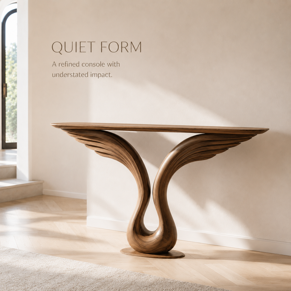 Orin Organic Modern Console Table - product image 04