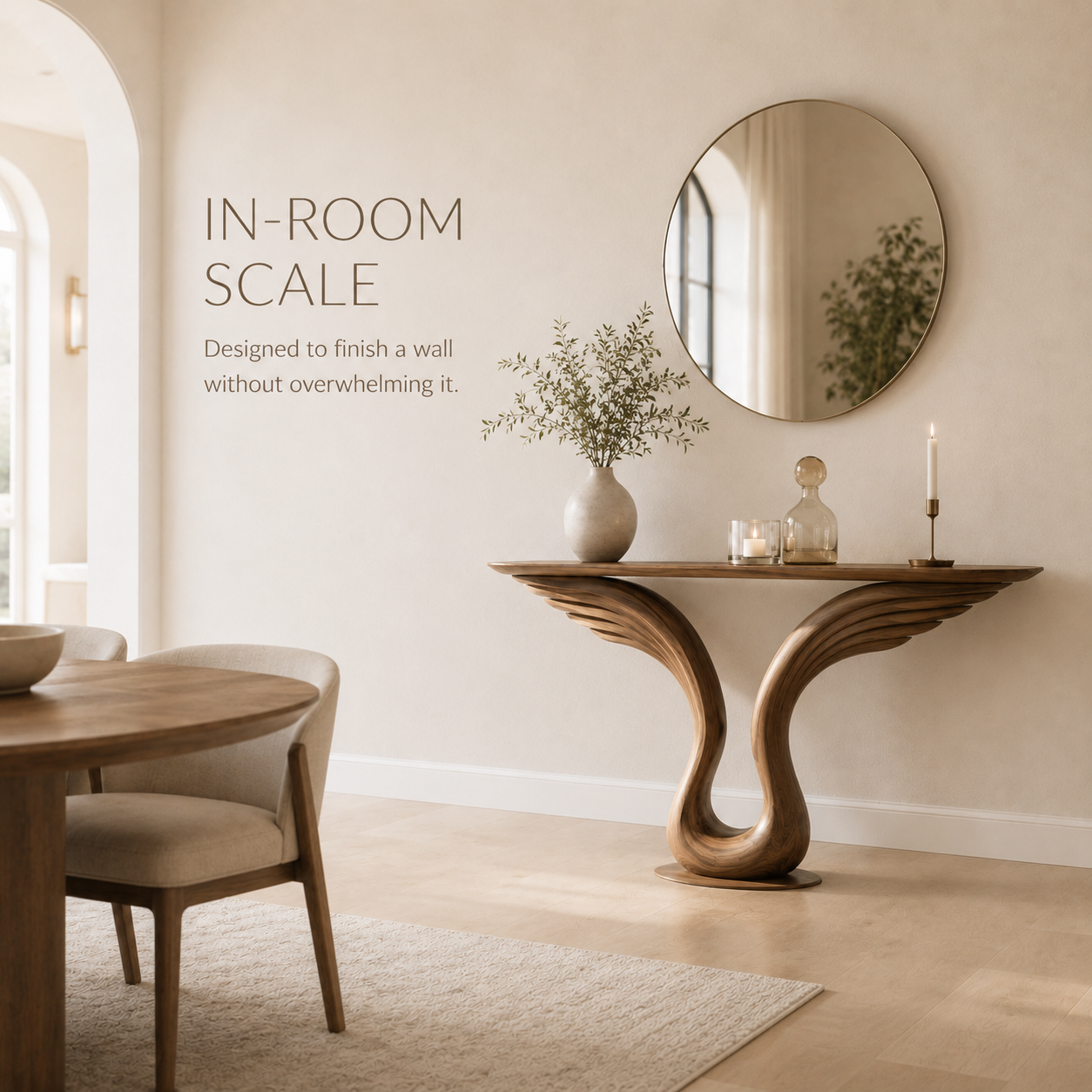 Orin Organic Modern Console Table - product image 05