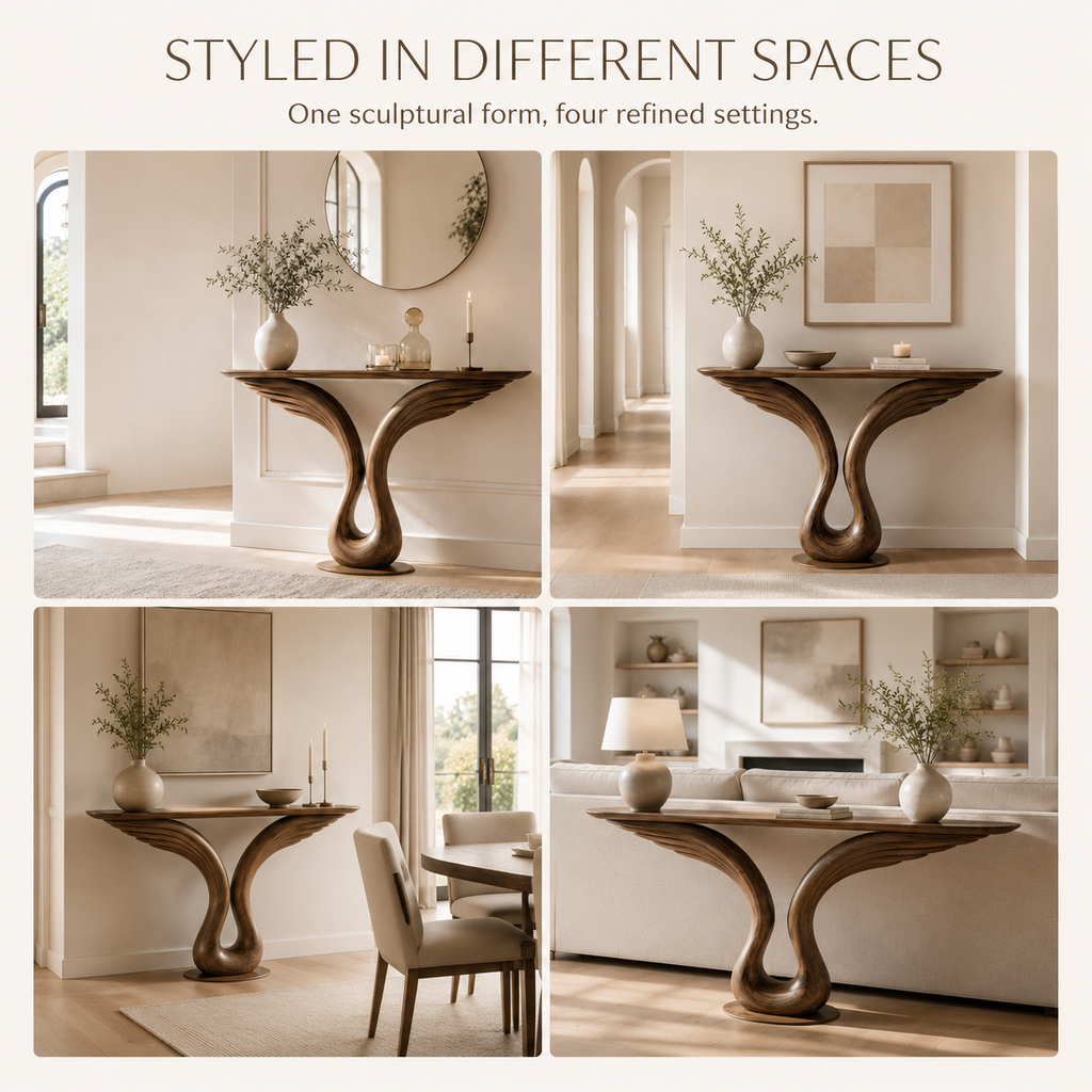 Orin Organic Modern Console Table - product image 11
