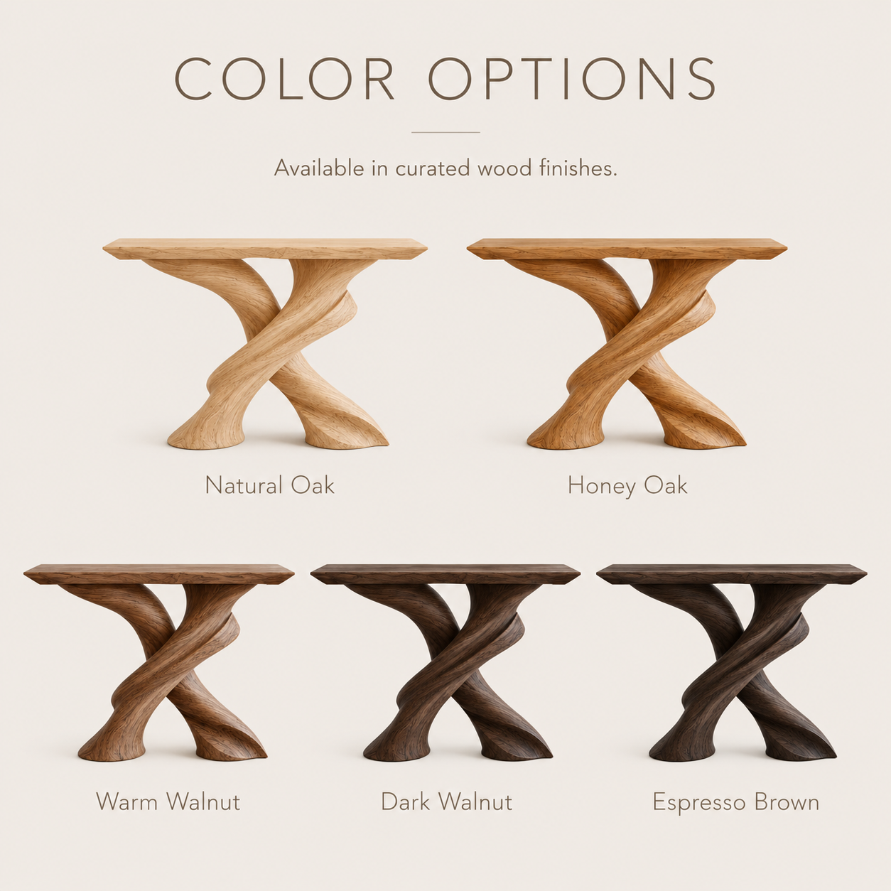 Vale Sculptural Entry Console Table - product image 10