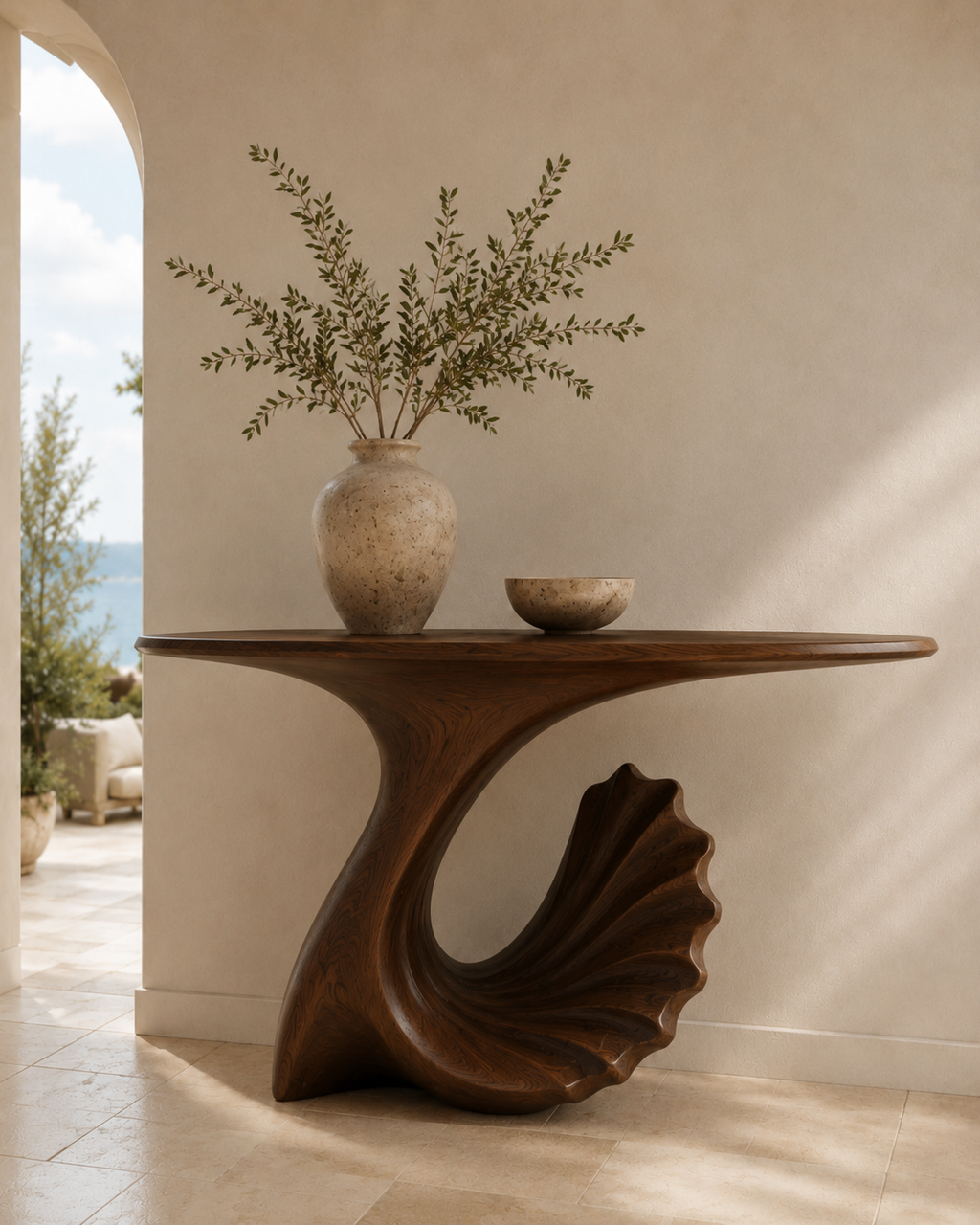 Isla Gallery Rail Console Table - main view