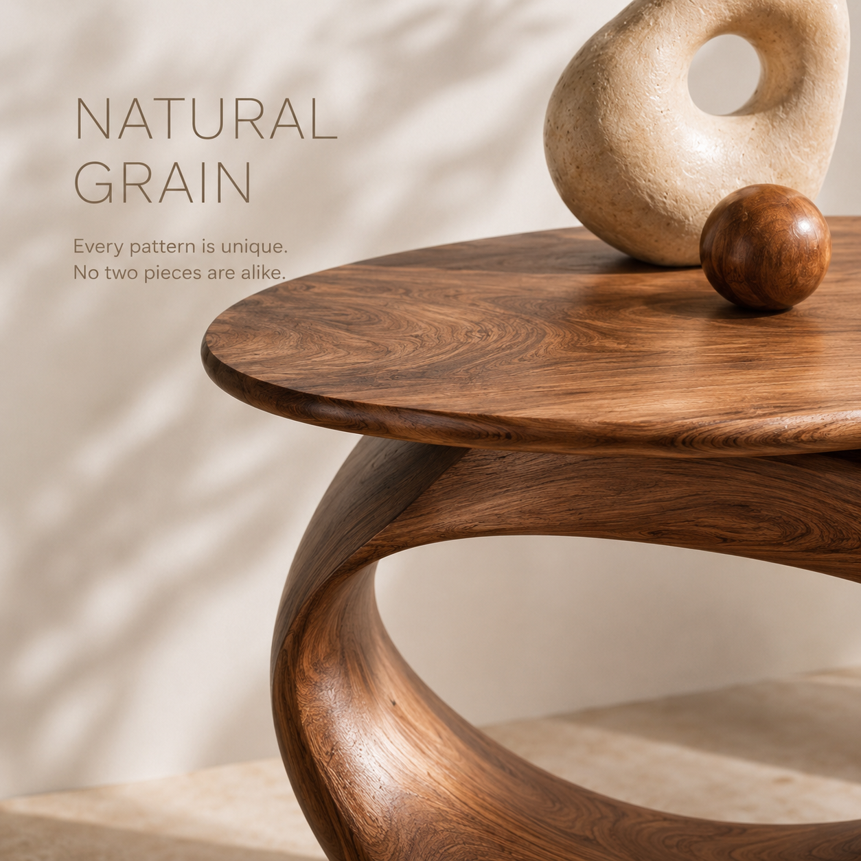 Aurelle Sculptural Console Table - product image 05