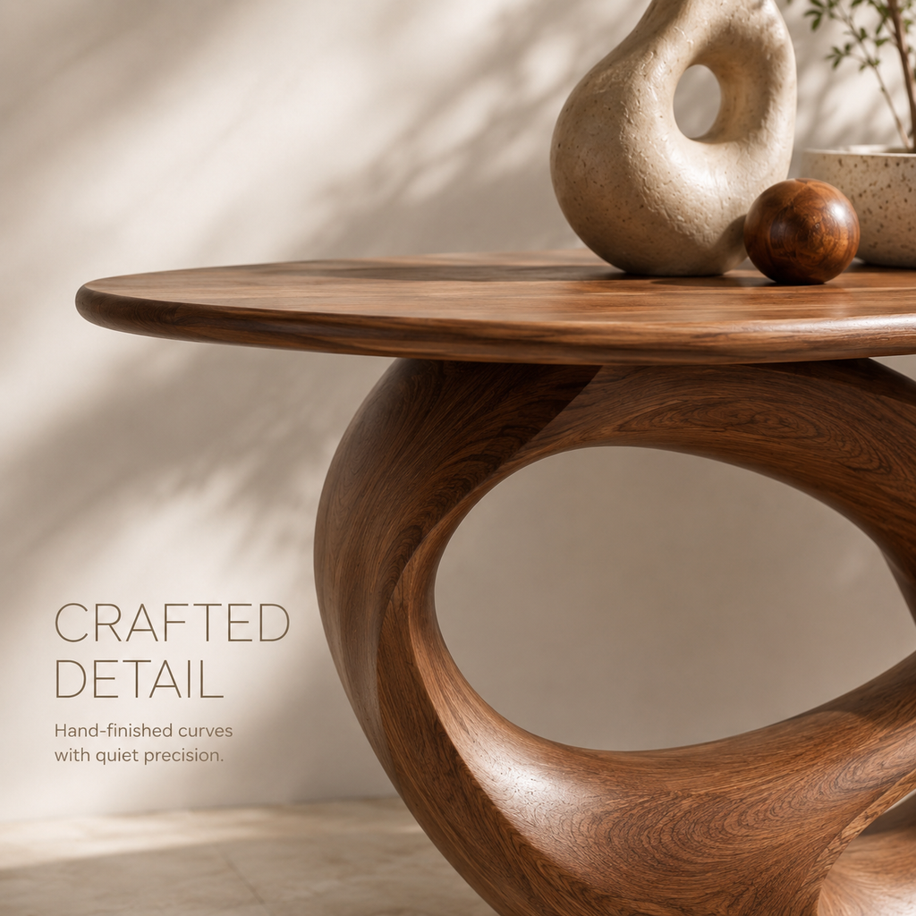 Aurelle Sculptural Console Table - product image 06