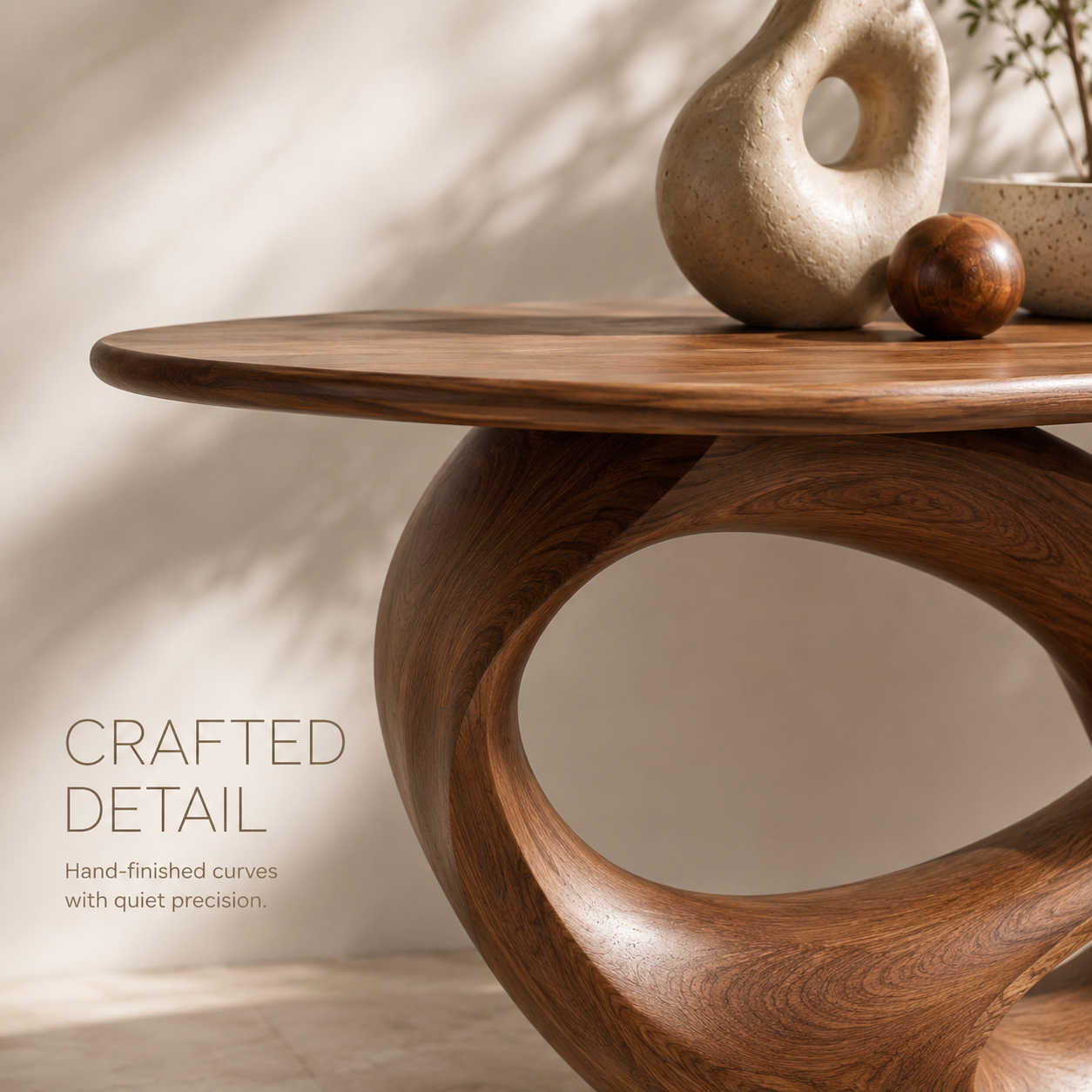 Aurelle Sculptural Console Table - product image 06