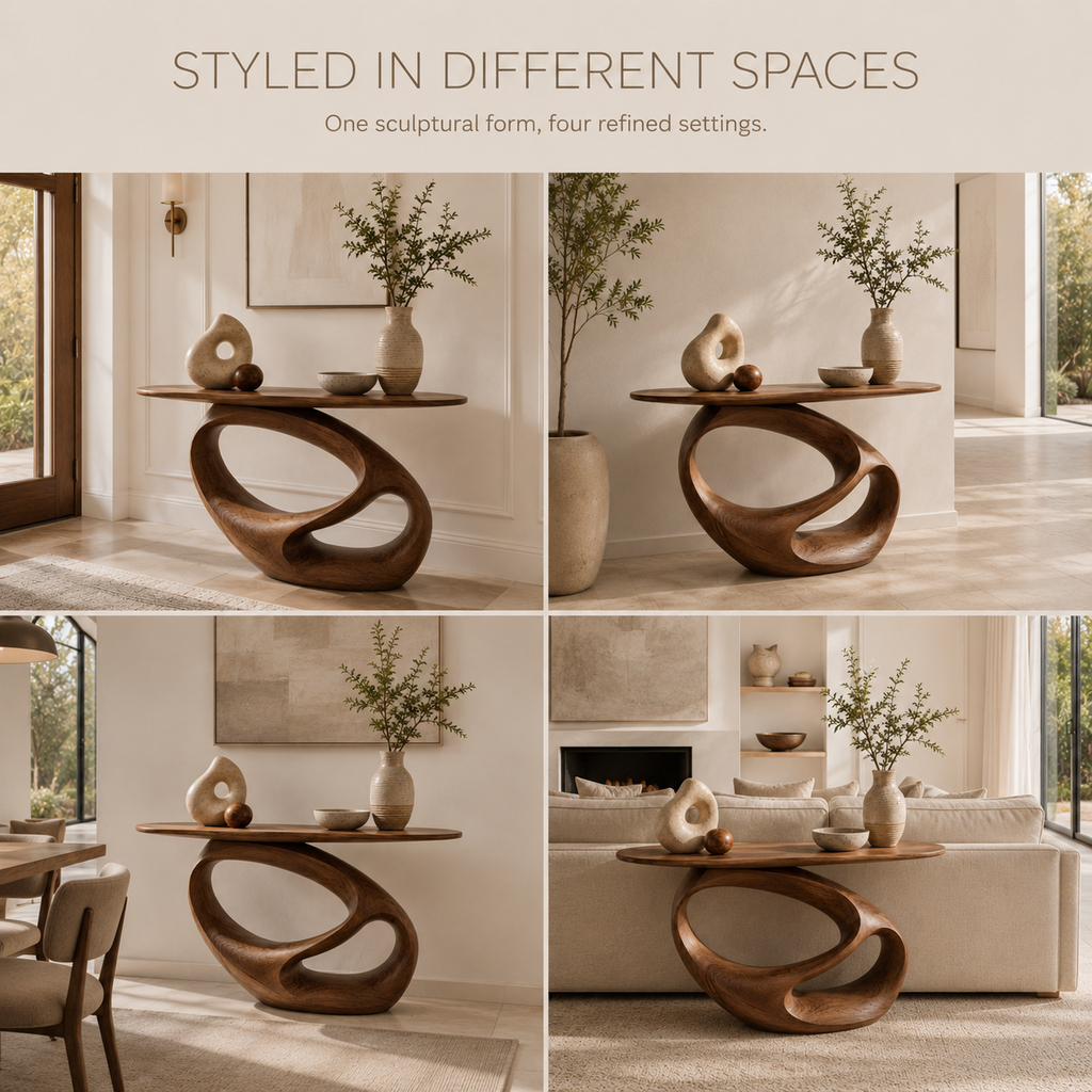 Aurelle Sculptural Console Table - product image 11