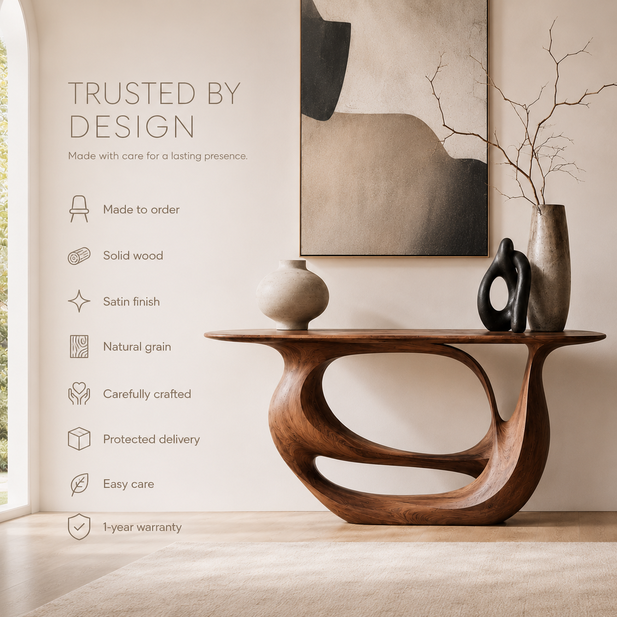 Marin Flow Entry Console Table - product image 09