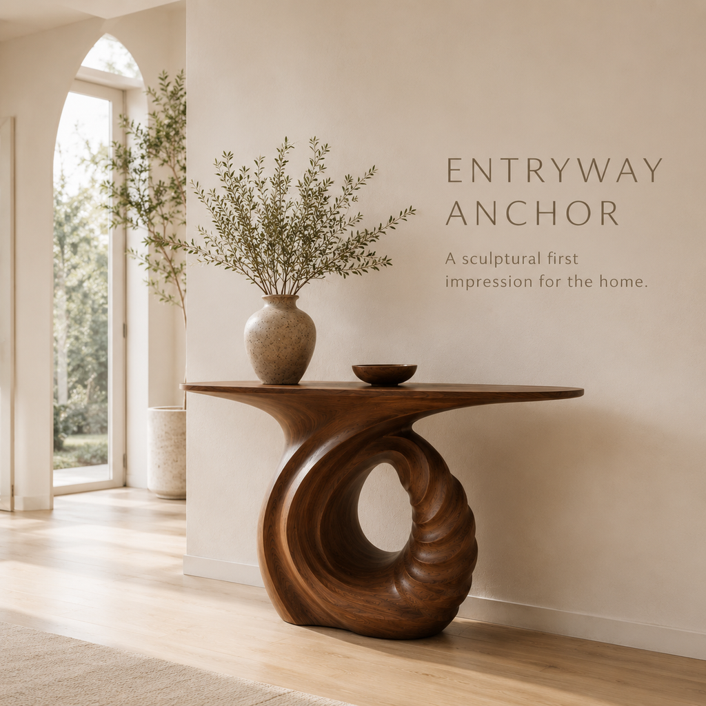 Caldera Organic Hall Console Table - product image 02