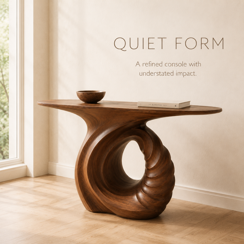 Caldera Organic Hall Console Table - product image 03