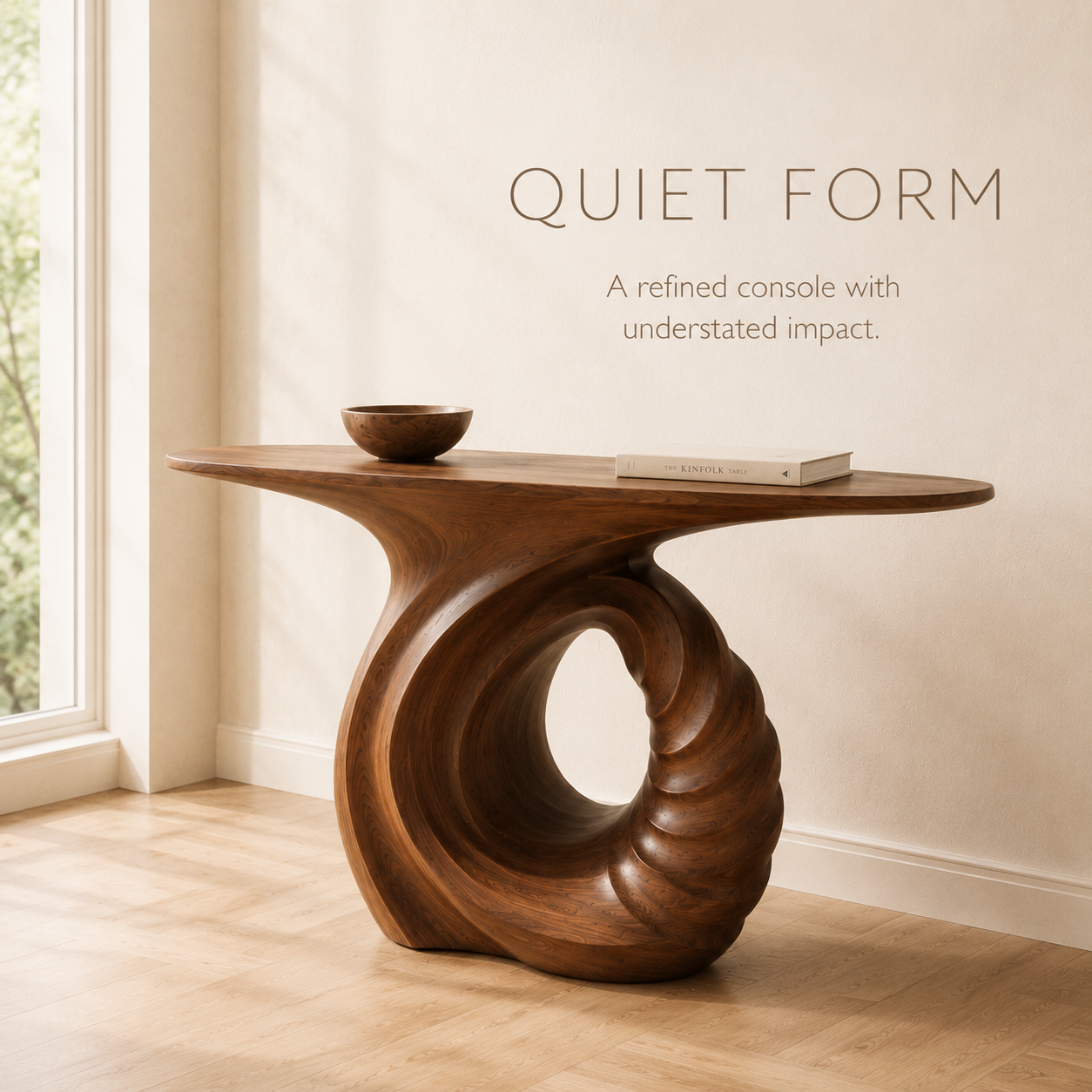 Caldera Organic Hall Console Table - product image 03