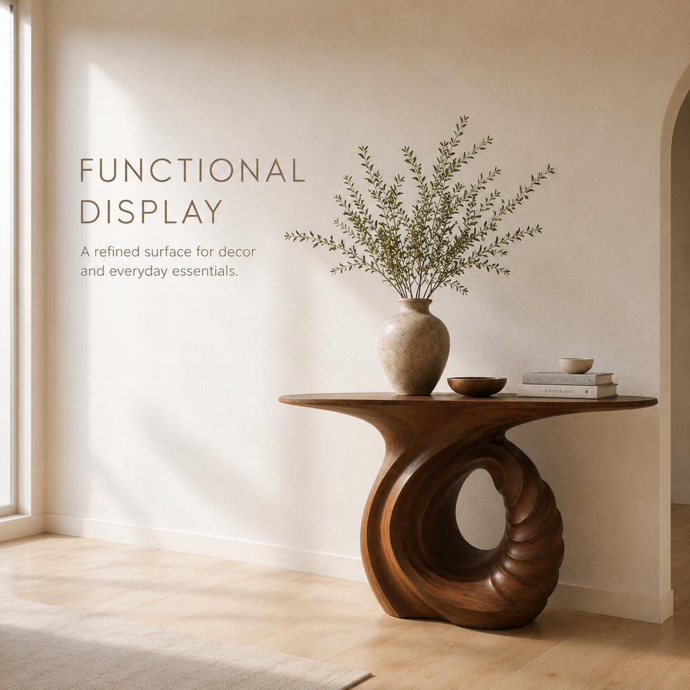 Caldera Organic Hall Console Table - product image 07