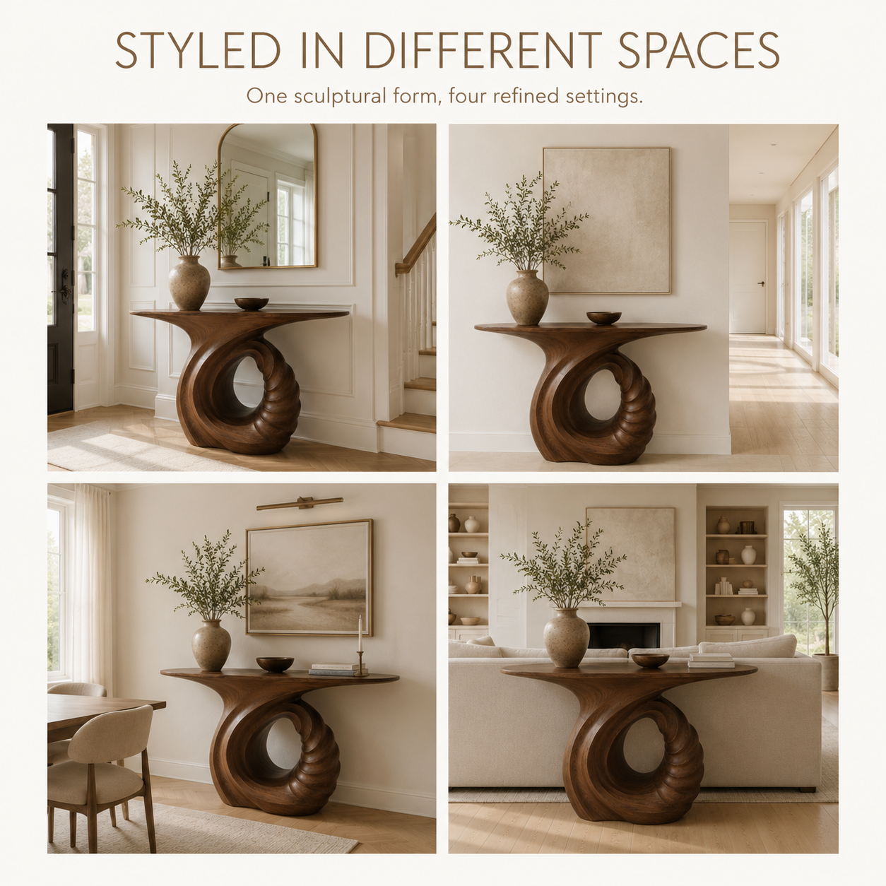 Caldera Organic Hall Console Table - product image 10