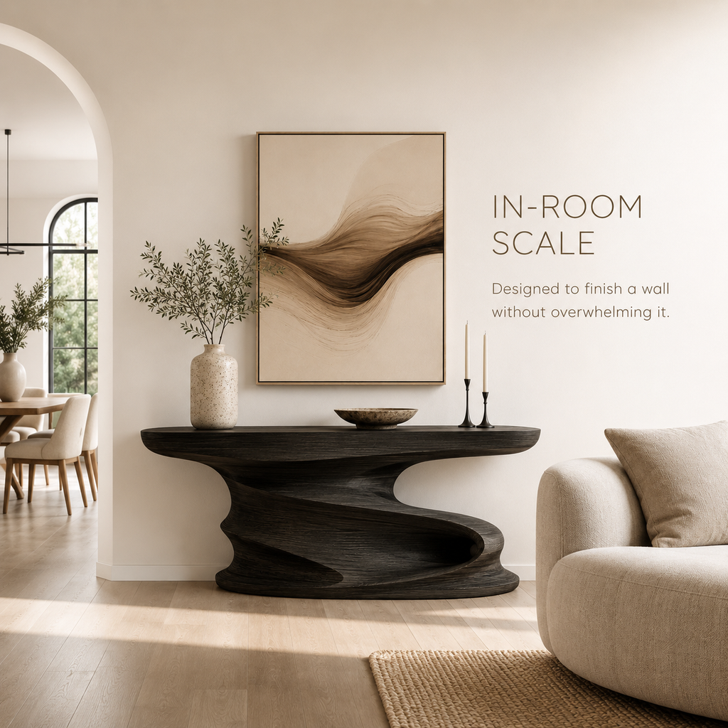 Veyra Soft Curve Console Table - product image 04