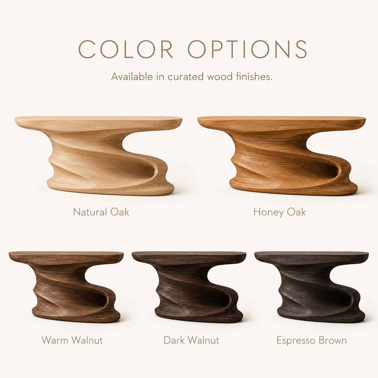 Veyra Soft Curve Console Table - product image 11