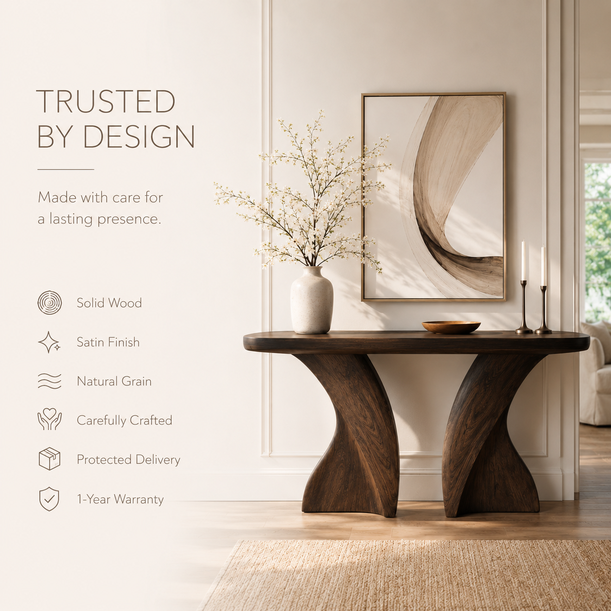 Nolan Arc Entry Console Table - product image 05