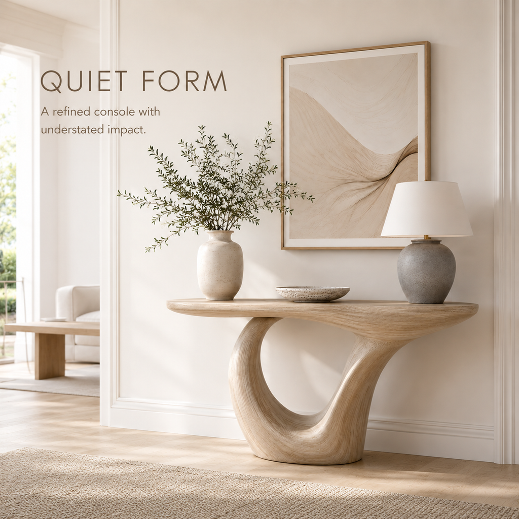 Liora Warm Walnut Console Table - product image 03