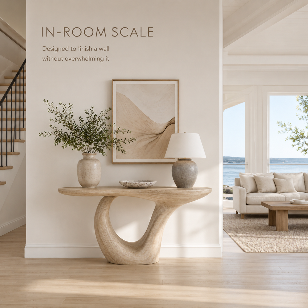 Liora Warm Walnut Console Table - product image 04