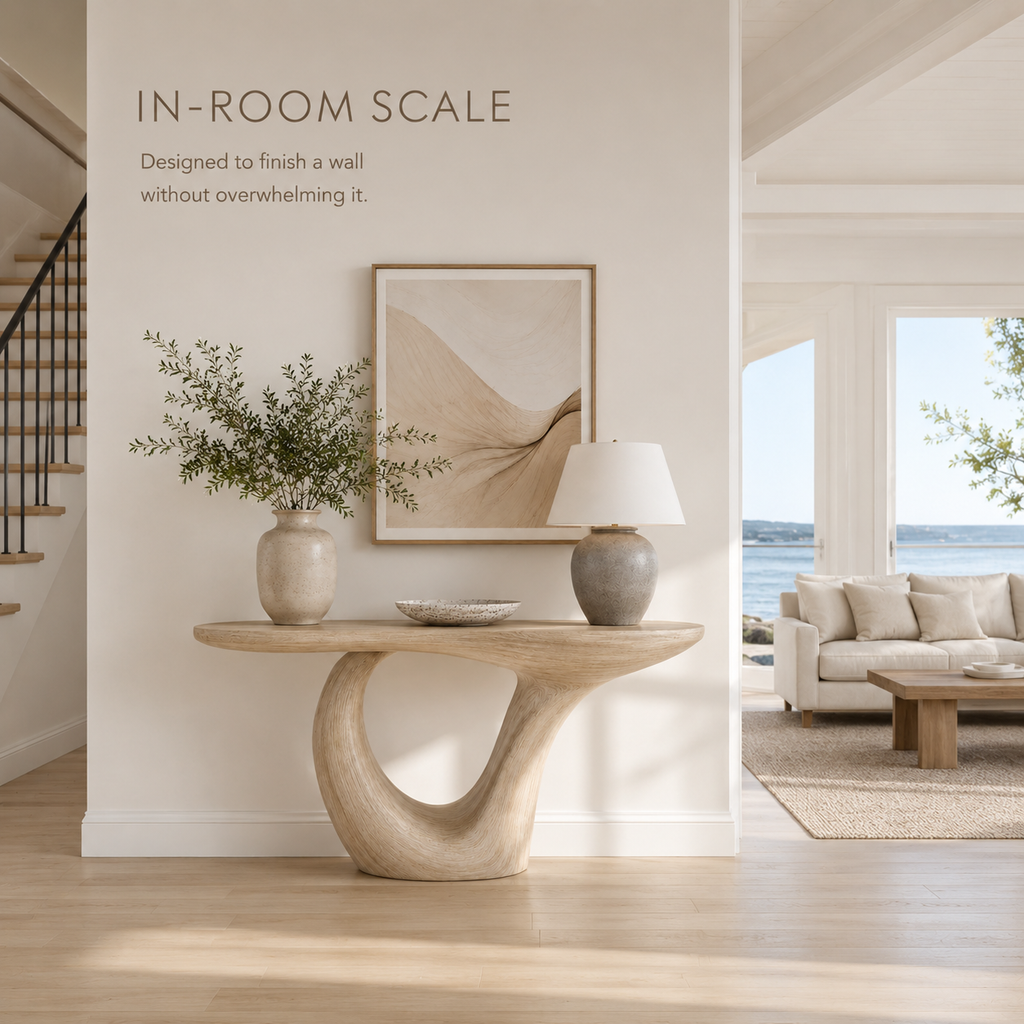 Liora Warm Walnut Console Table - product image 04