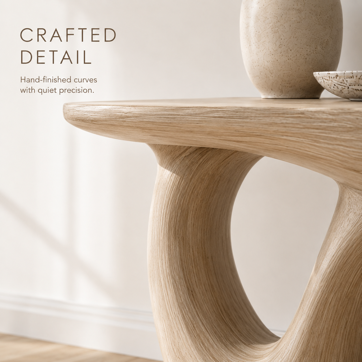 Liora Warm Walnut Console Table - product image 06