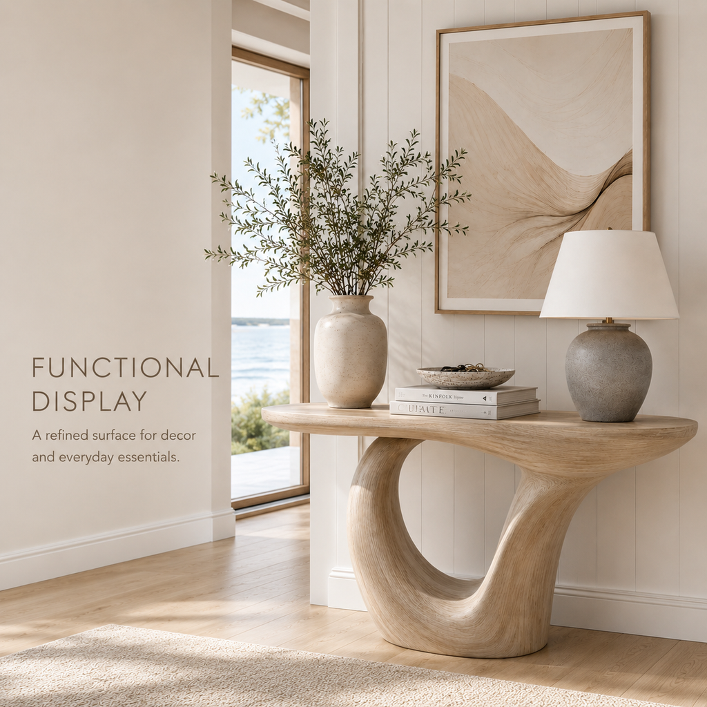 Liora Warm Walnut Console Table - product image 07
