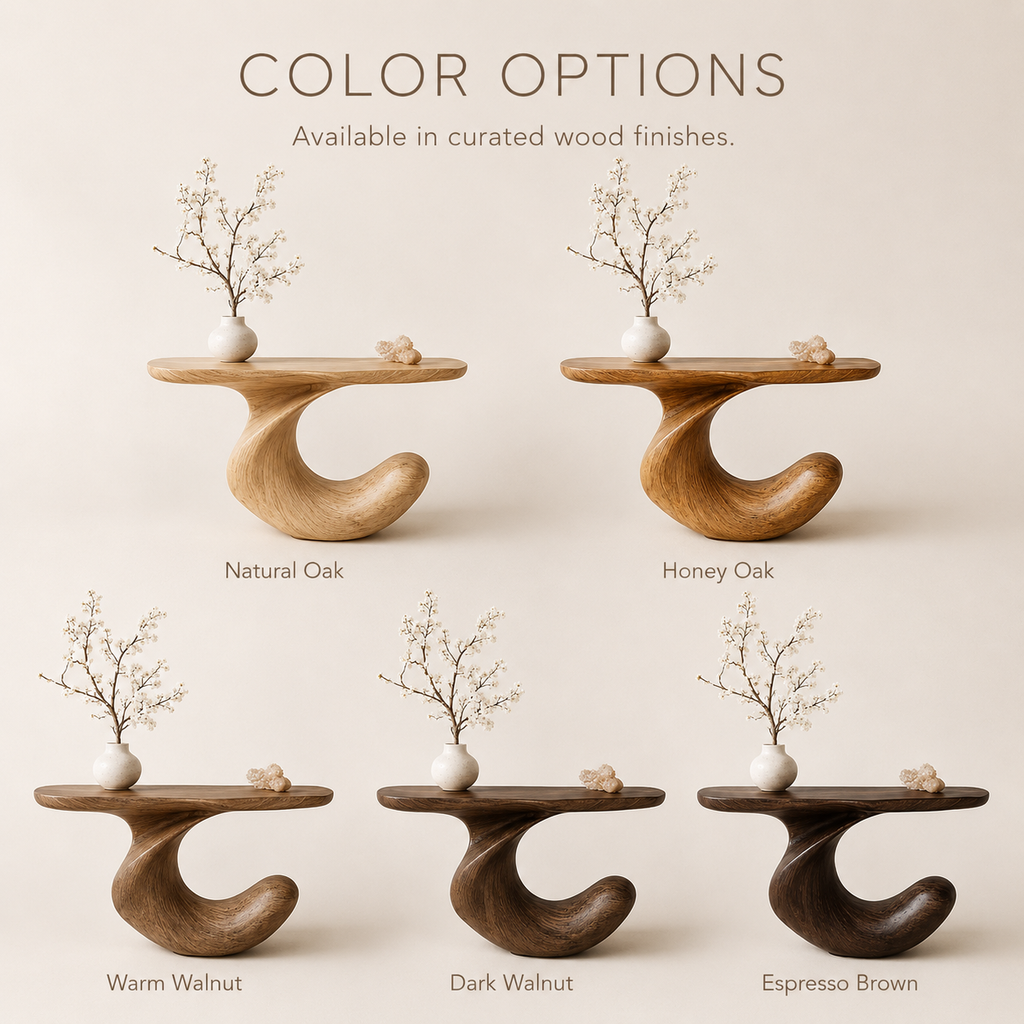 Brielle Sculpted Hall Console Table - product image 11