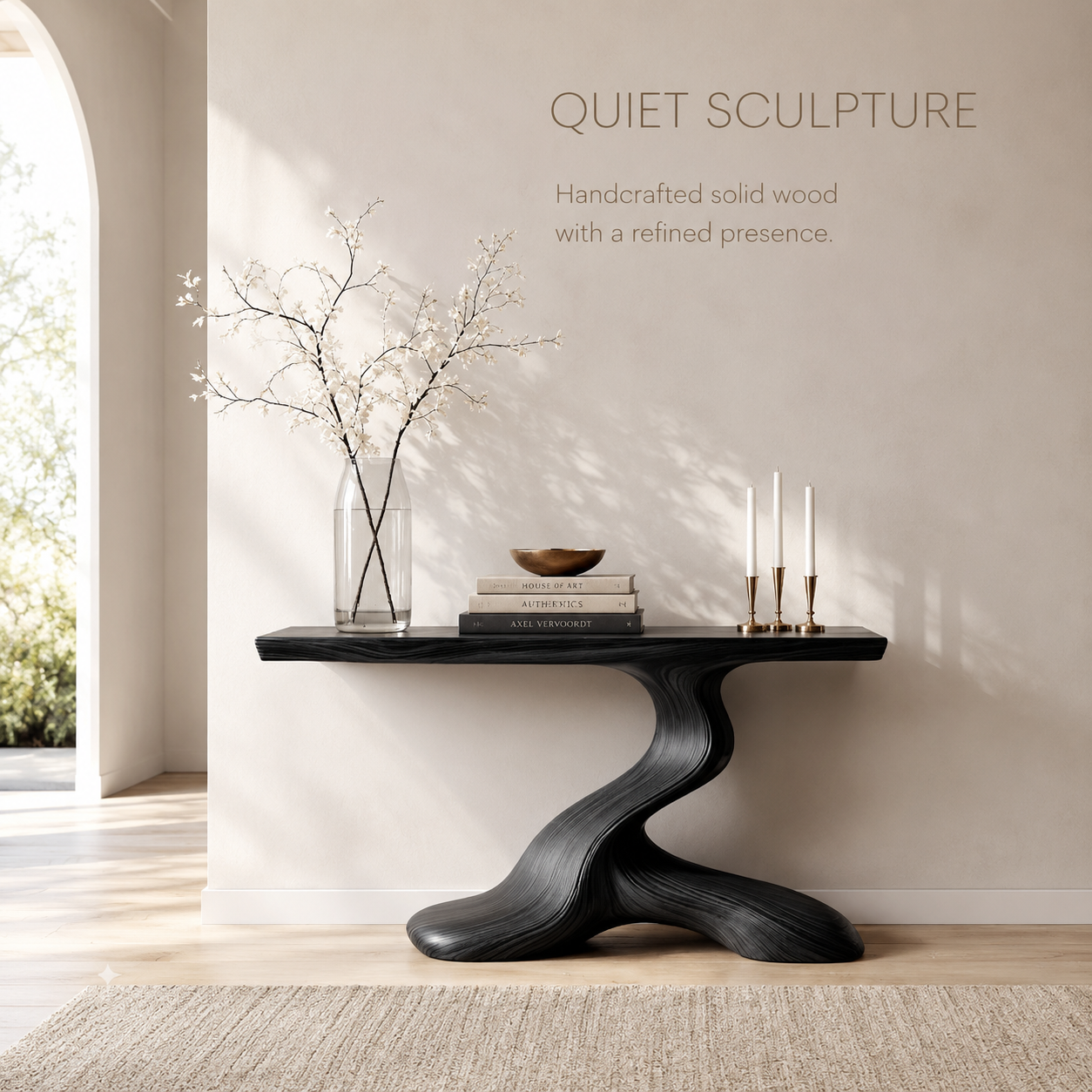 Orin Organic Modern Console Table - product image 02