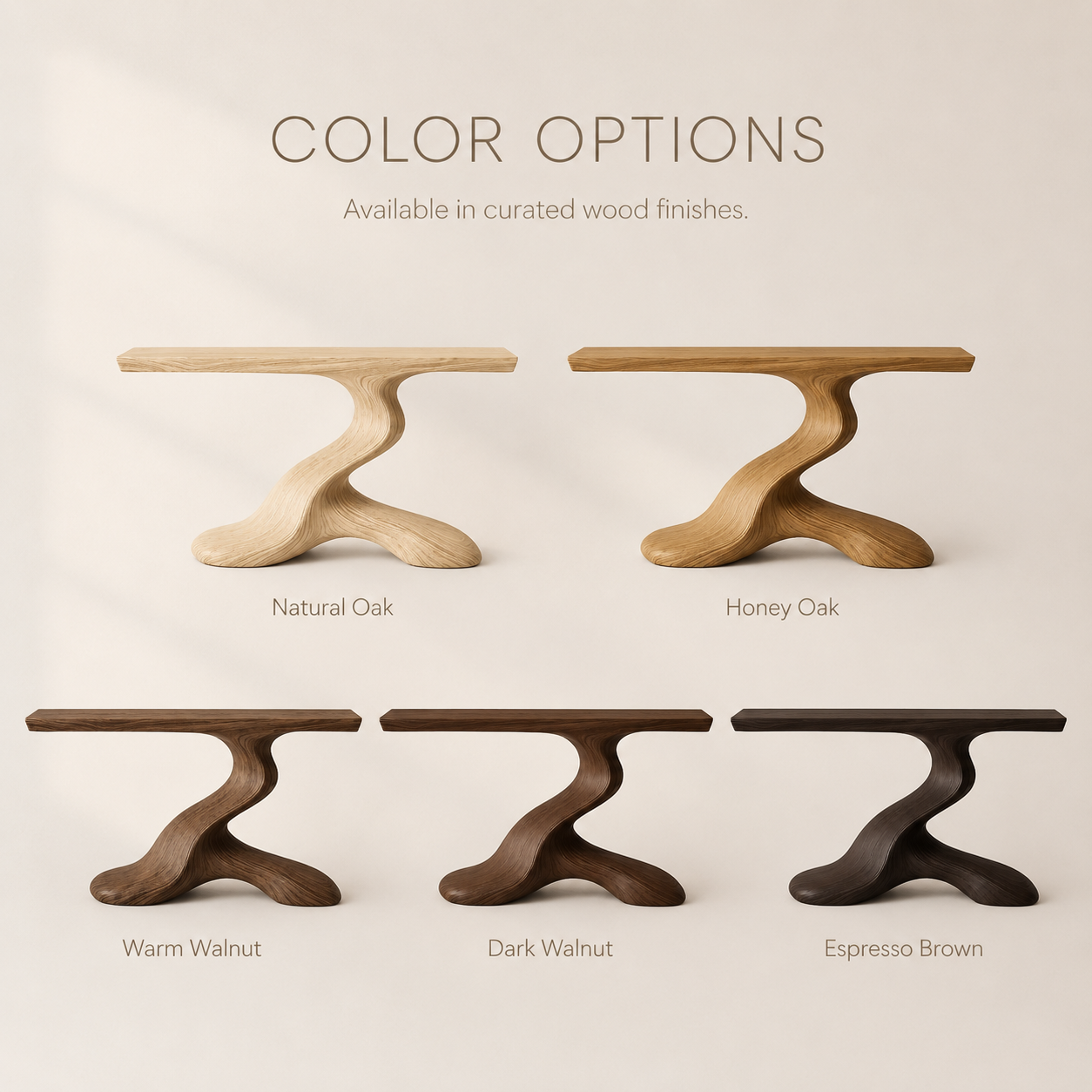 Orin Organic Modern Console Table - product image 03