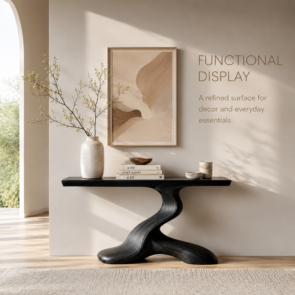 Orin Organic Modern Console Table - product image 04