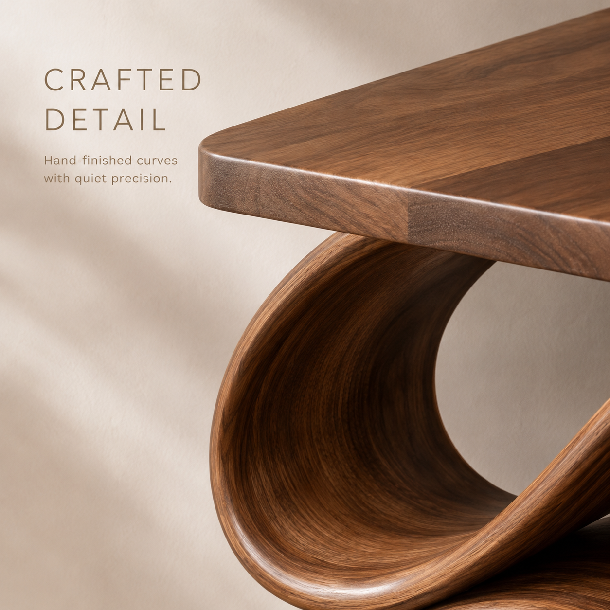 Selene Rounded Foyer Console Table - product image 06