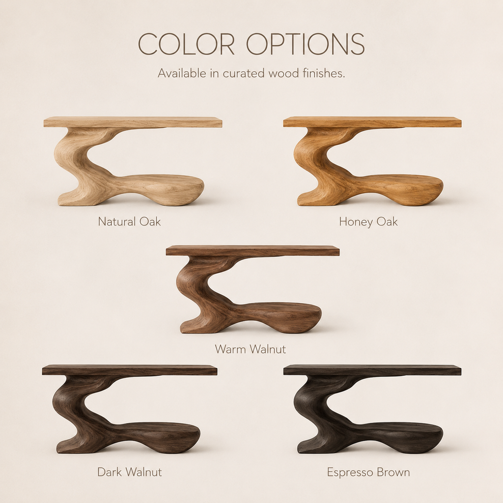 Mira Flow Wood Console Table - product image 11