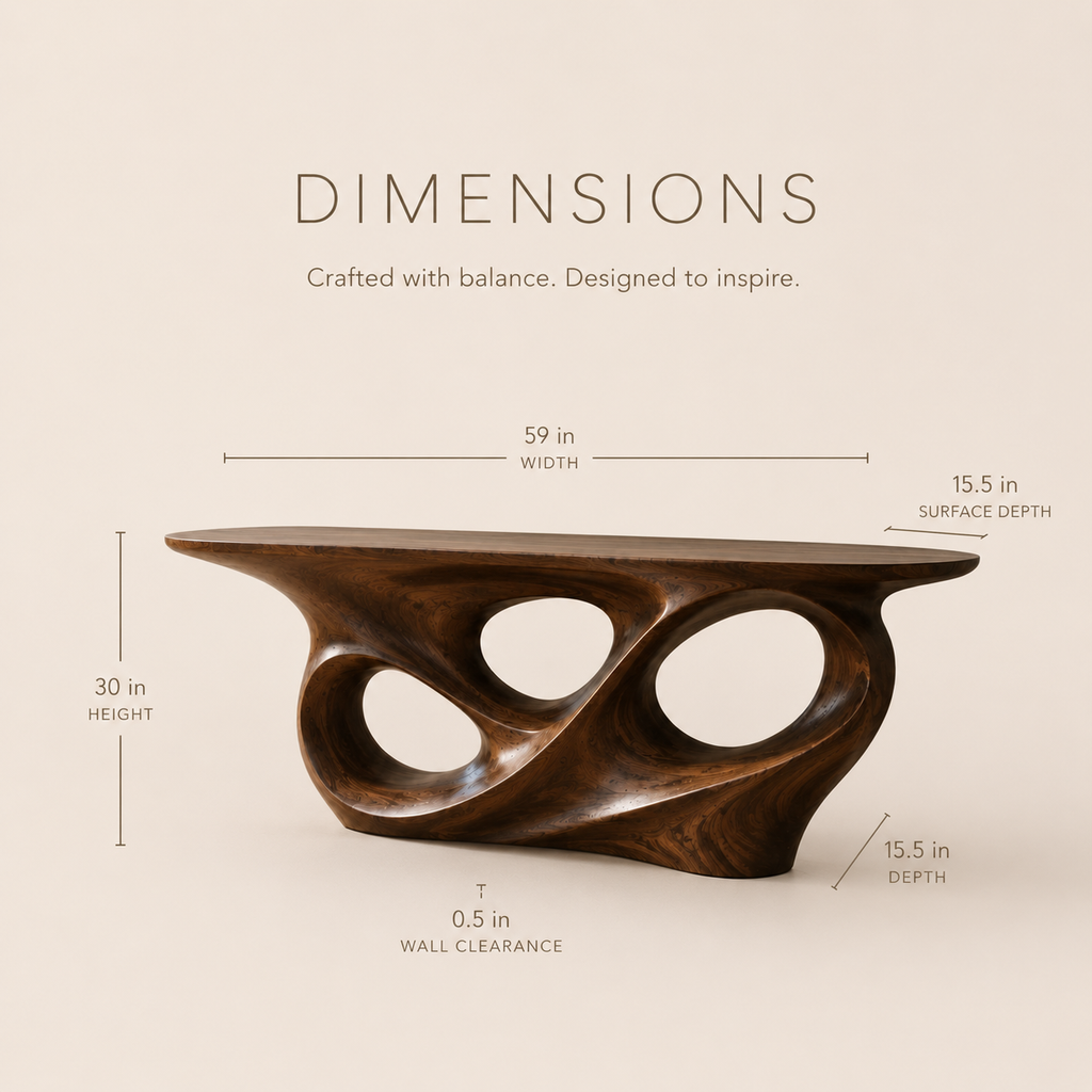 Talia Soft Edge Console Table - product image 08
