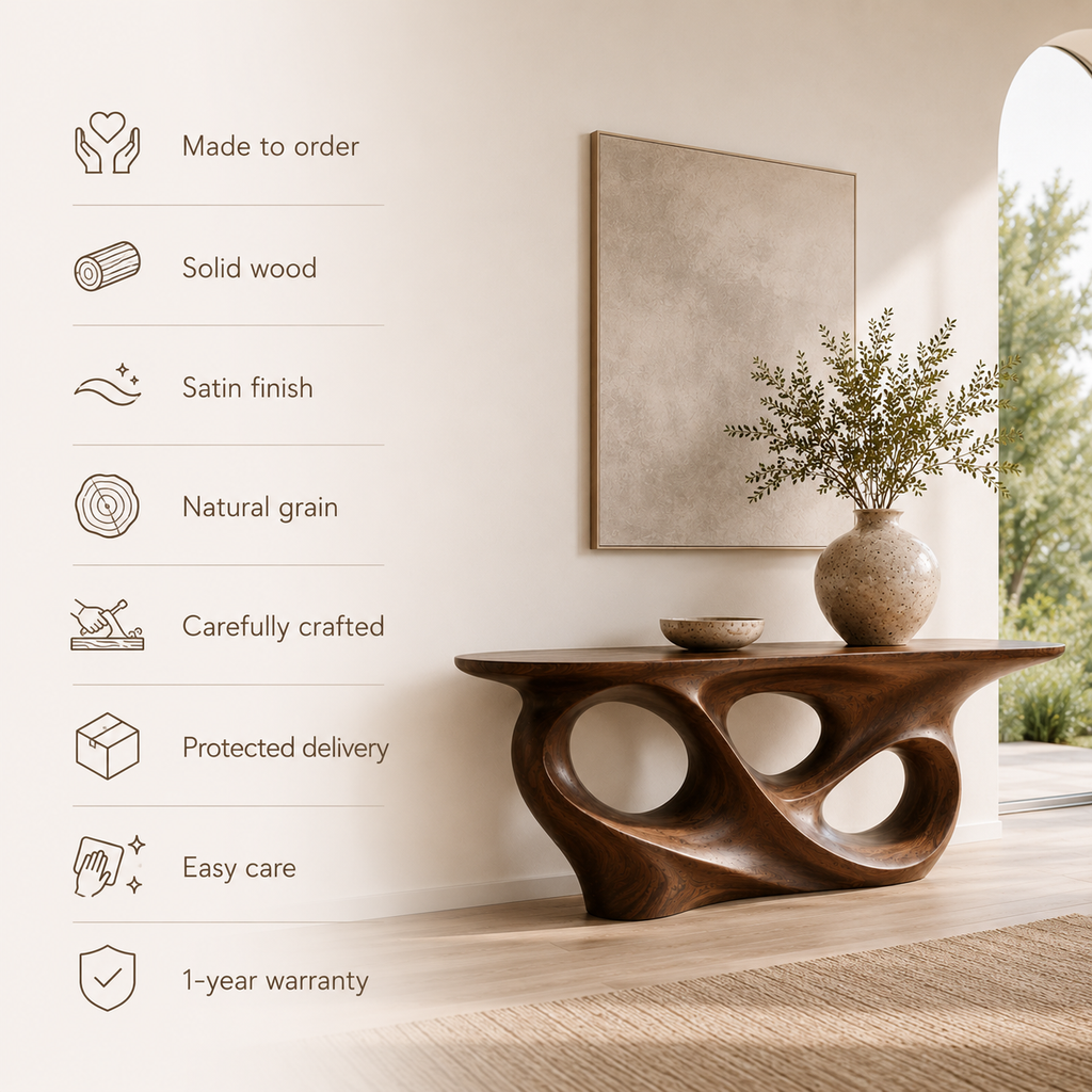 Talia Soft Edge Console Table - product image 09