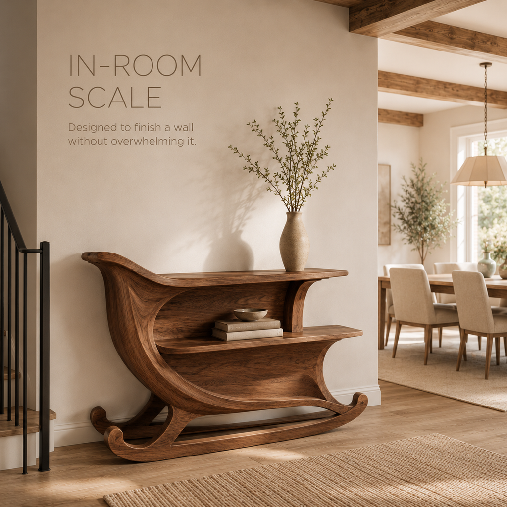 Aurelle Sculptural Console Table - product image 04