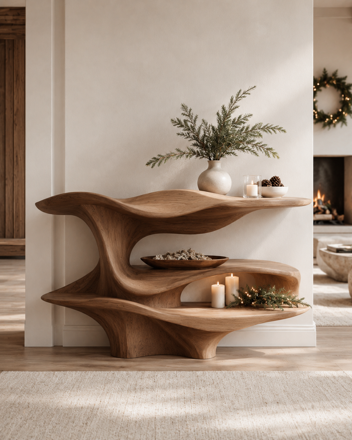Marin Flow Entry Console Table - main view