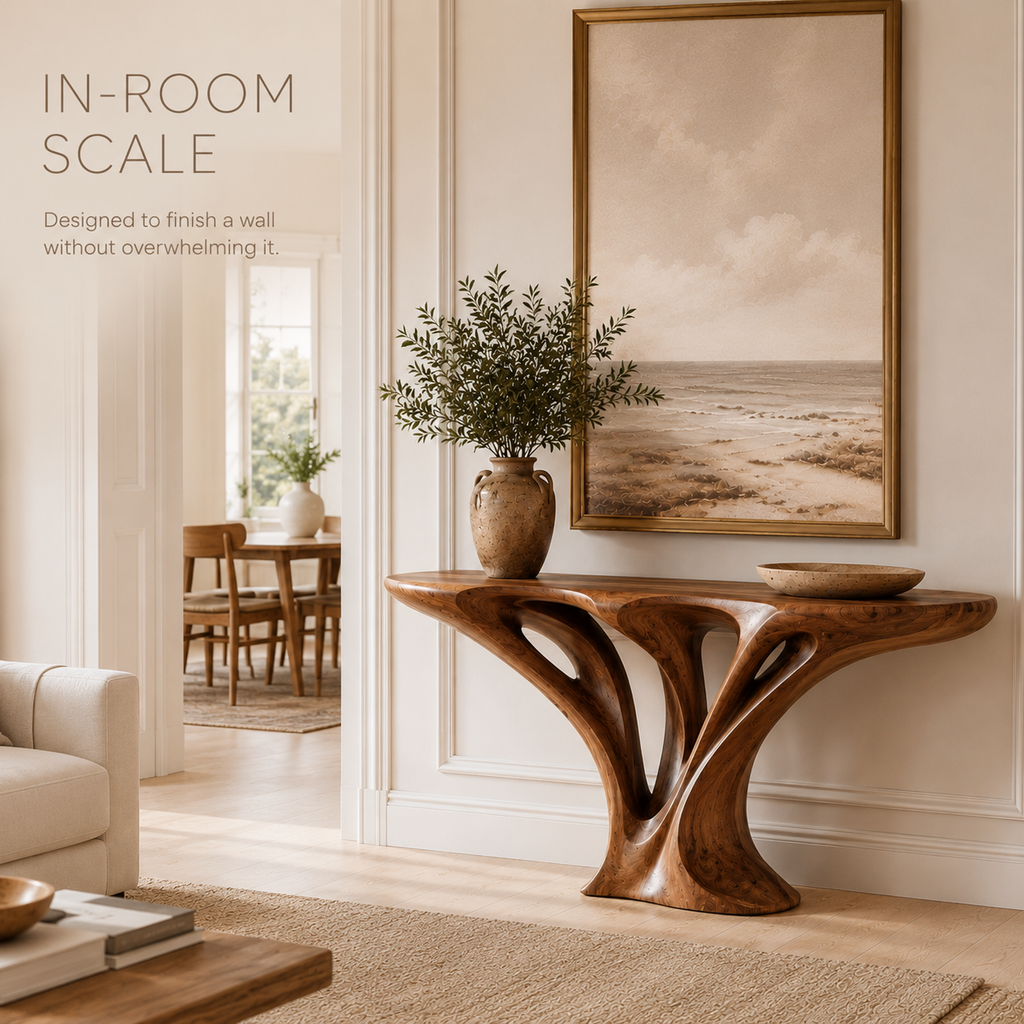 Veyra Soft Curve Console Table - product image 04