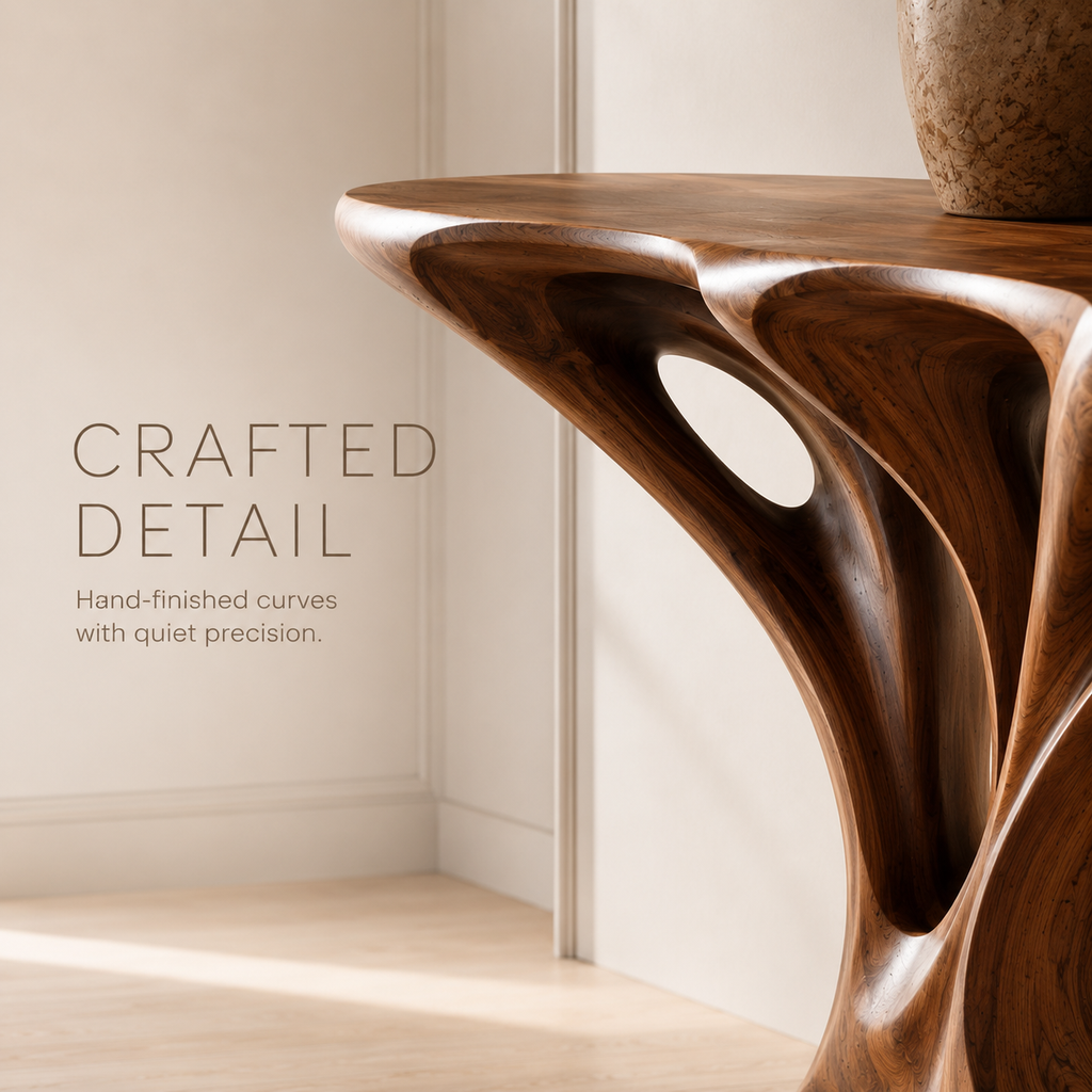 Veyra Soft Curve Console Table - product image 06