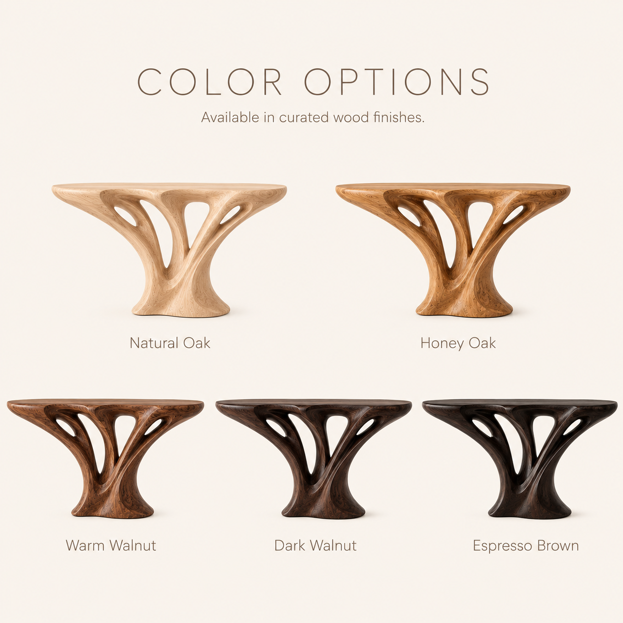 Veyra Soft Curve Console Table - product image 10