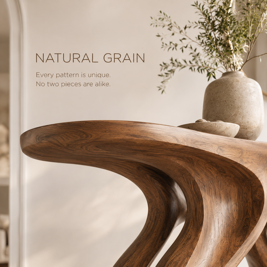 Liora Warm Walnut Console Table - product image 05