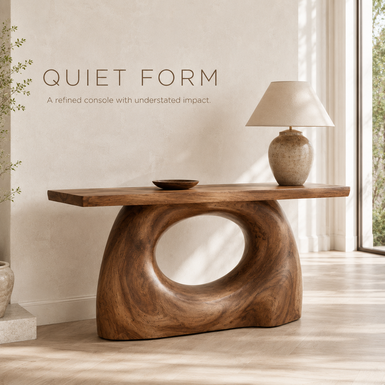 Rowan Hollow Form Console Table - product image 03