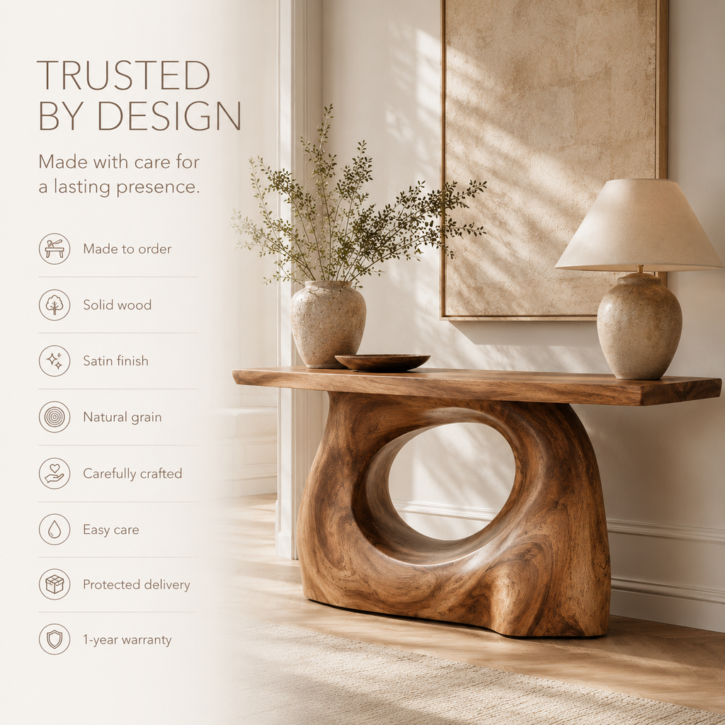 Rowan Hollow Form Console Table - product image 09