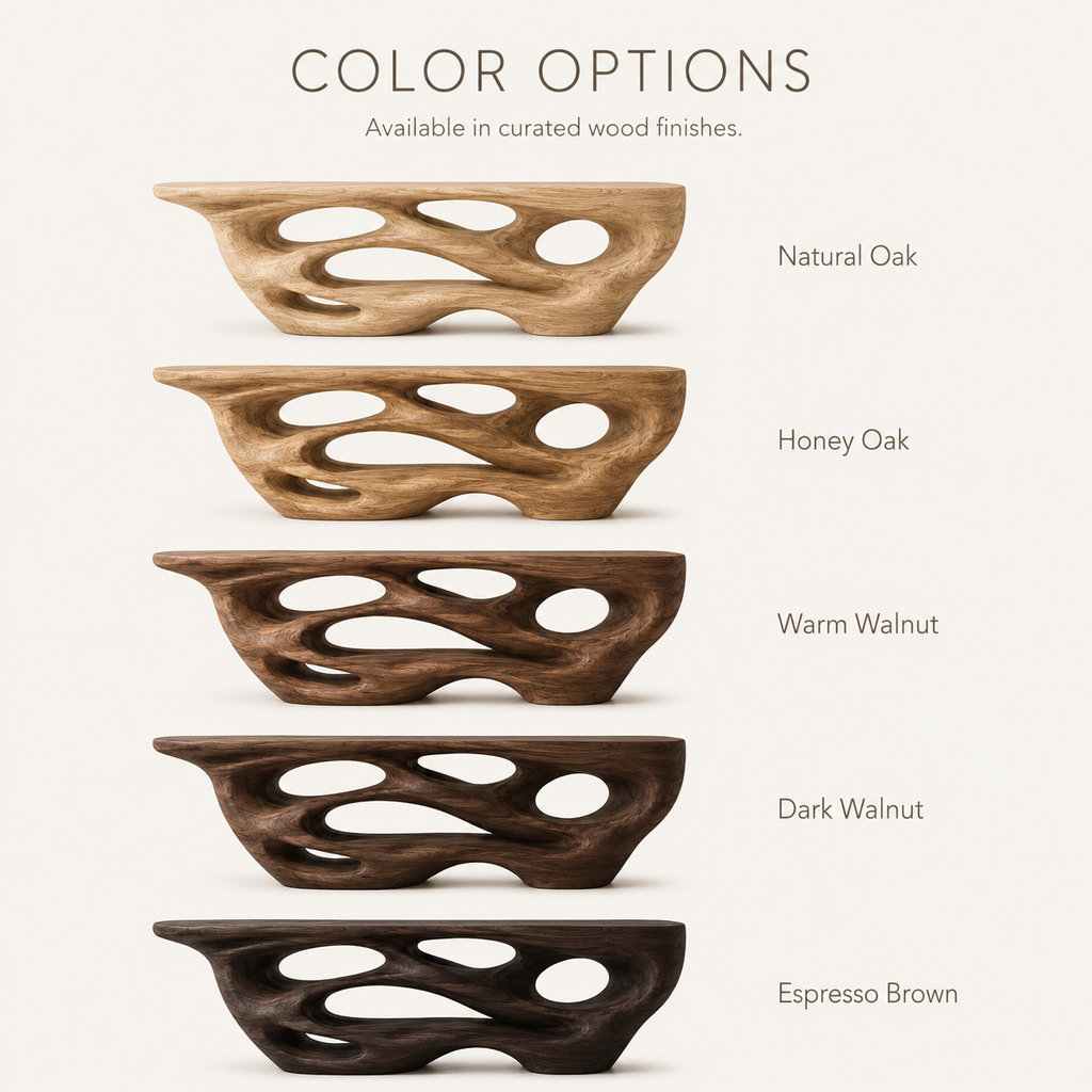 Brielle Sculpted Hall Console Table - product image 10