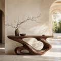 Orin Organic Modern Console Table - main view